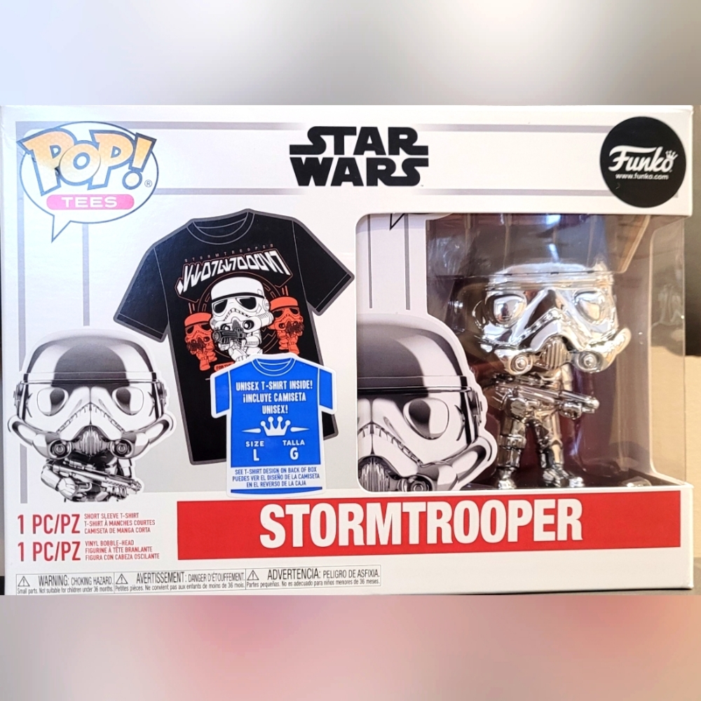 Funko POP! Tees - Star Wars Stormtrooper